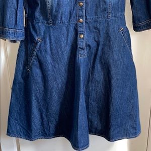 denim shirt dress m&s